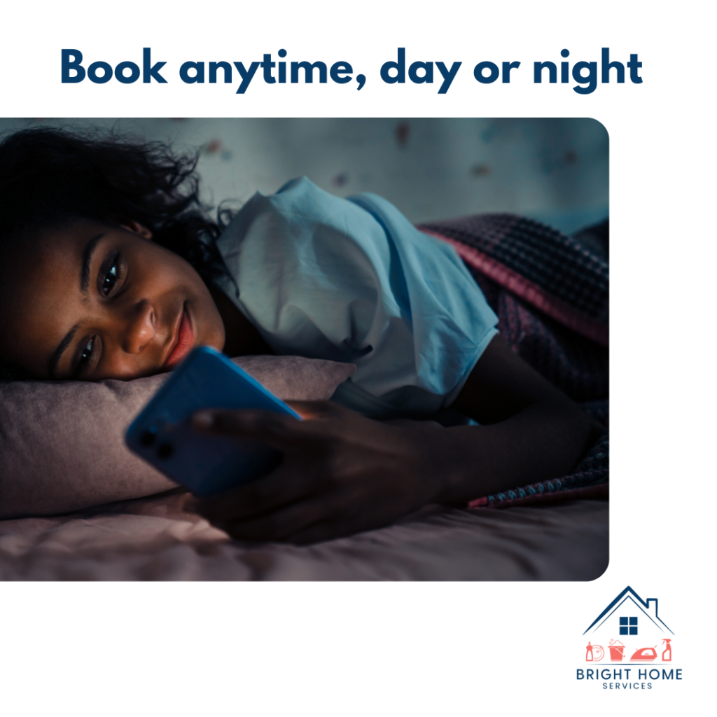Book anytime, day or night
